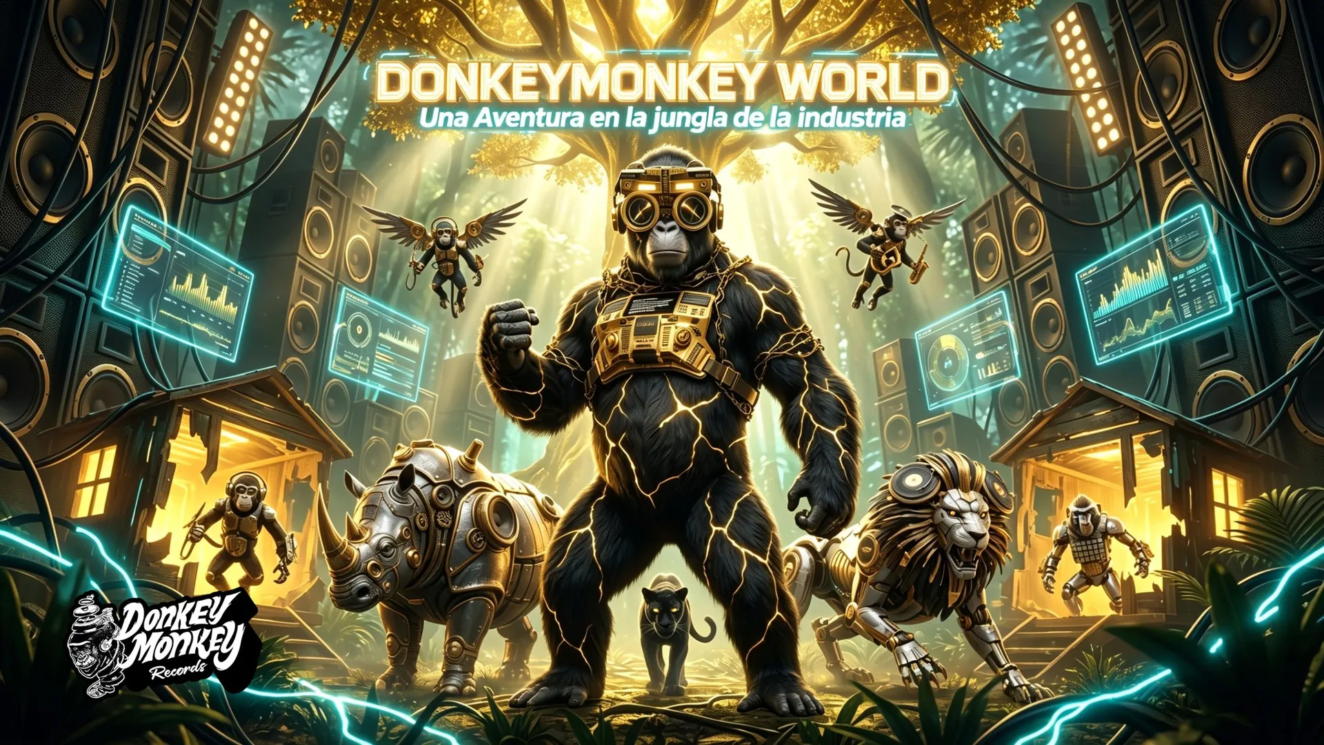DonkeyMonkey World — Una aventura en la jungla de la industria